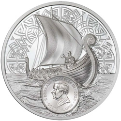 Cook Islands: Savage Vikings 1 uncja Srebra 2026 Proof
