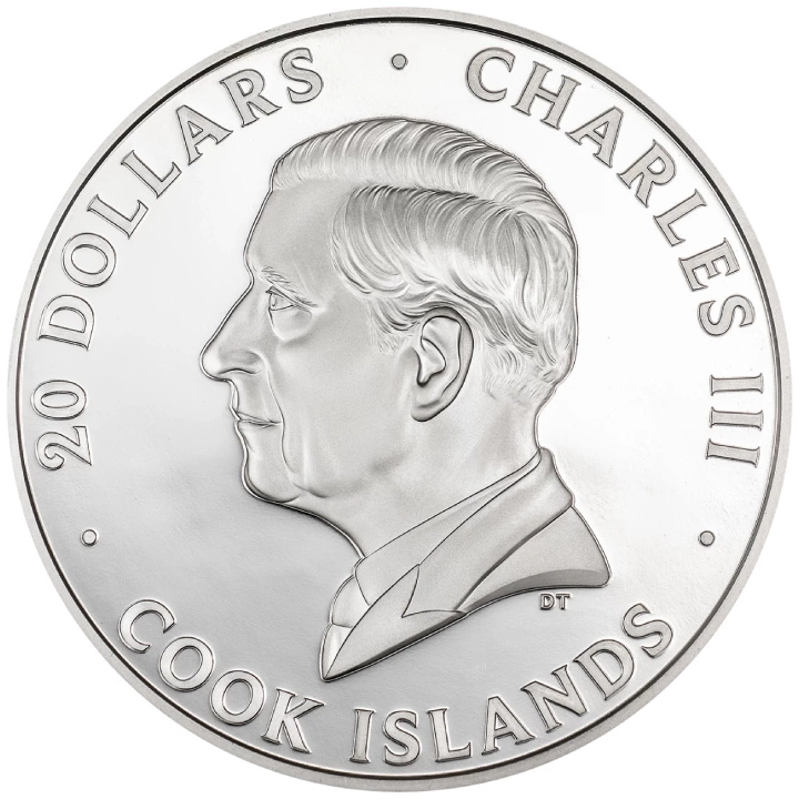 Cook Islands: 360° View – New York kolorowany 3 uncje Srebra 2025 Proof
