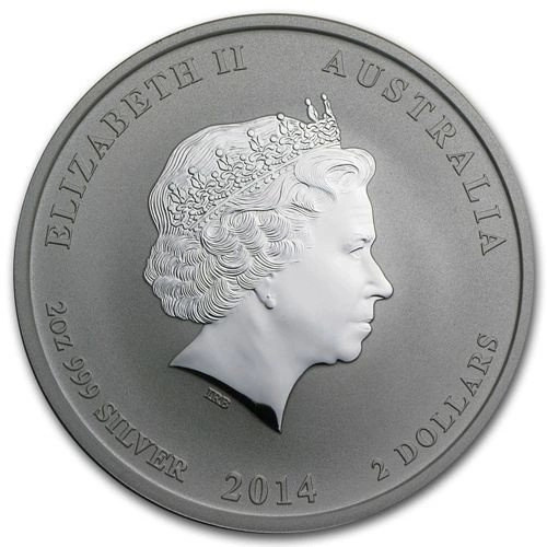 Lunar II: Rok Konia 2 uncje Srebra 2014