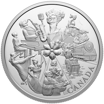 Canada: Commemorating Black History - Hogan's Alley $20 Srebro 2025 Proof