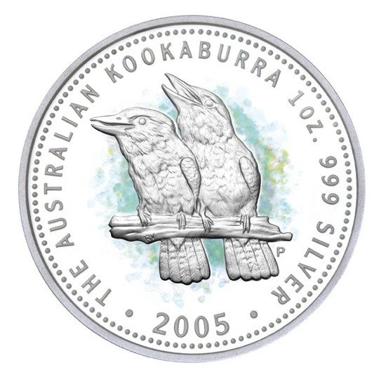 Zestaw monet Koala Kookaburra Kangur 2005 PROOF
