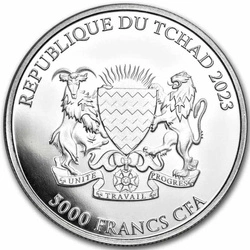 Czad: Red Panda 1 uncja Srebra 2023 