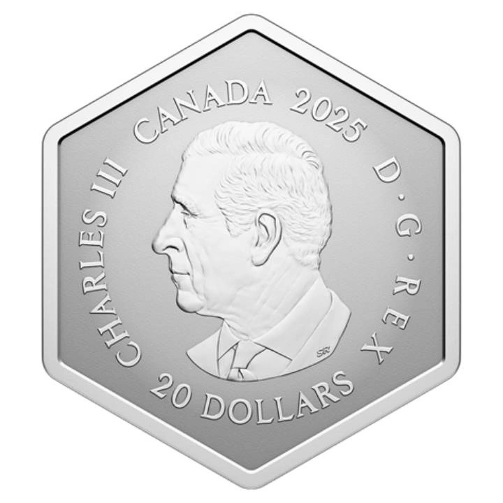 Canada: Snowflake 1 uncja Srebra 2025 Reverse Proof