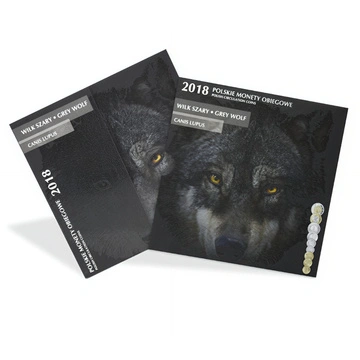 Polskie Monety Obiegowe "Wilk" - zestaw monet 1 gr - 5 zł 2018