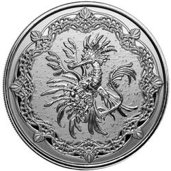 Samoa: Sea Dragon 1 uncja Srebra 2022 Prooflike