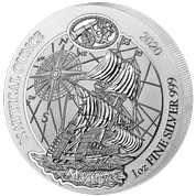 Nautical Ounce: Mayflower 1 uncja Srebra 2020