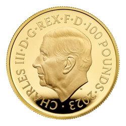 Myths & Legends: King Arthur 1 uncja Złota 2023 Proof