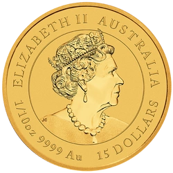 Perth Mint: Lunar III: Rok Myszy 1/10 uncji Złota 2020