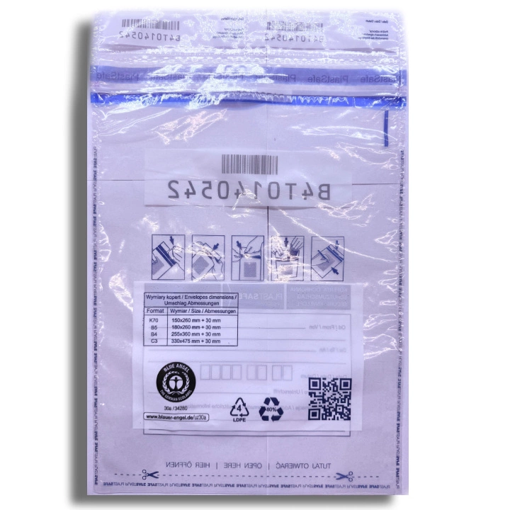 Koperta bezpieczna (bankowa) B4 255x360 mm 100 sztuk