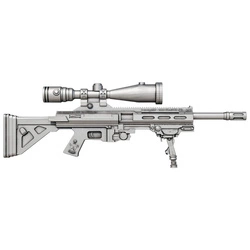 Cameroon Deadliest Weapon - AG 47 Widowmaker Mystery Box (losowa moneta z serii) 2 uncje Srebra 2025 Shaped Coin