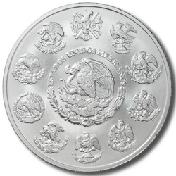 Mexican Libertad 5 uncji Srebra 2009