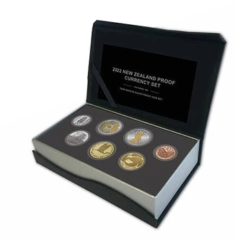 Zestaw New Zealand Proof Currency 2022 Proof