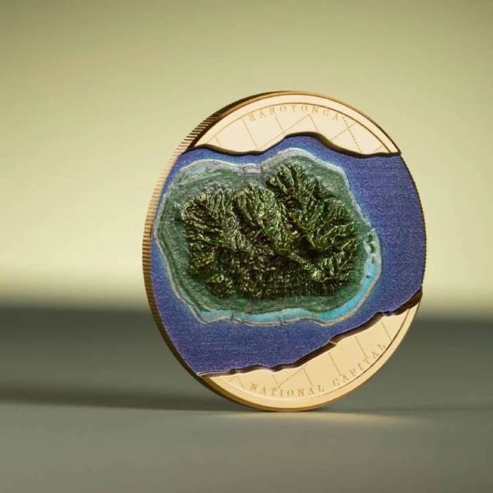 Cook Islands: 60 Years of Self-Government 1 uncja Złota 2025 Proof