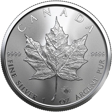 Kanadyjski Liść Klonowy 1 uncja Srebra 2022