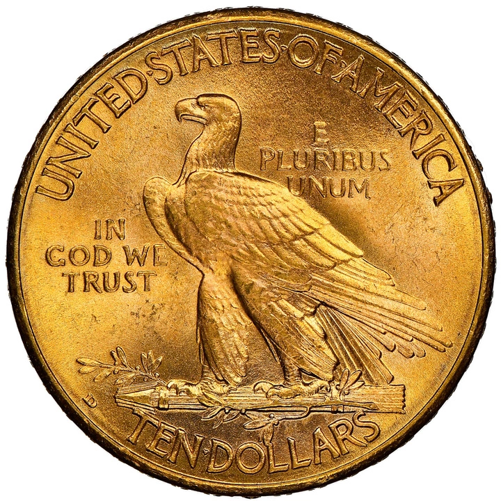 Indian Head $10 Złoto 1910