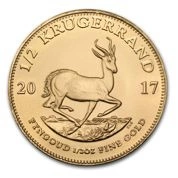 Krugerrand 1/2 uncji Złota 2017