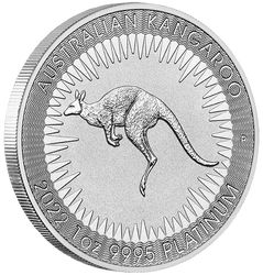 Australijski Kangur 1 uncja Platyny 2022