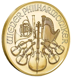 Wiedeński Filharmonik 1/2 uncji Złota 2026