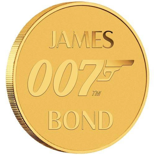 Tuvalu: James Bond 007 0,5 grama Złota 2021