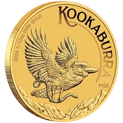 Kookaburra 1/10 uncji Złota 2024