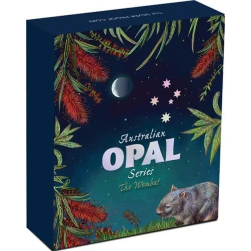 Wombat 1 uncja Srebra 2012 PROOF OPAL