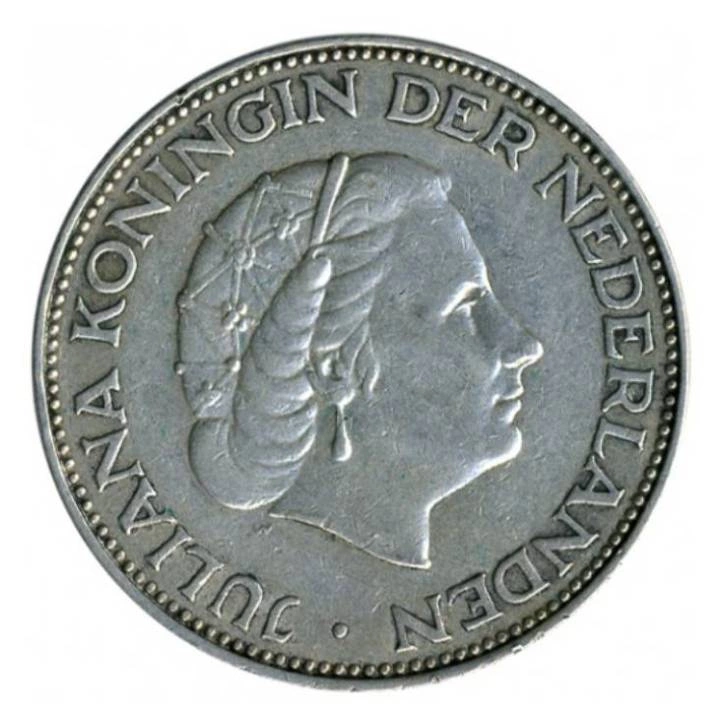 Holandia: 2½ Guldena Srebrna Moneta Różne Roczniki