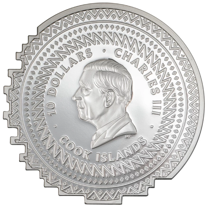 Cook Islands: Reconstruction Gorilla 2 uncje Srebra 2025 Proof
