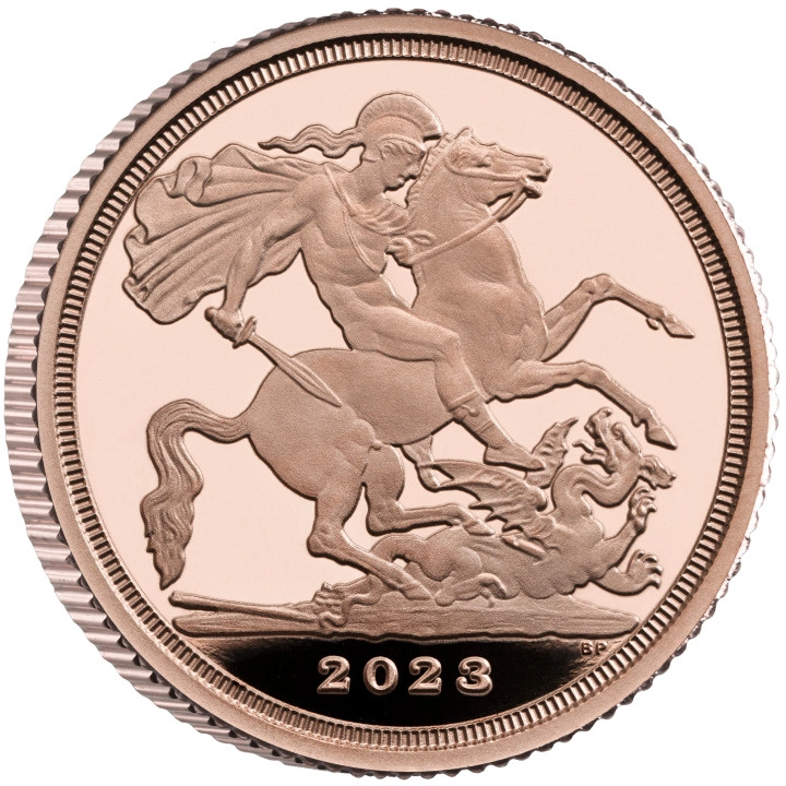 Wielka Brytania: The Coronation of His Majesty King Charles Sovereign Zestaw 3 monet 2023 Proof