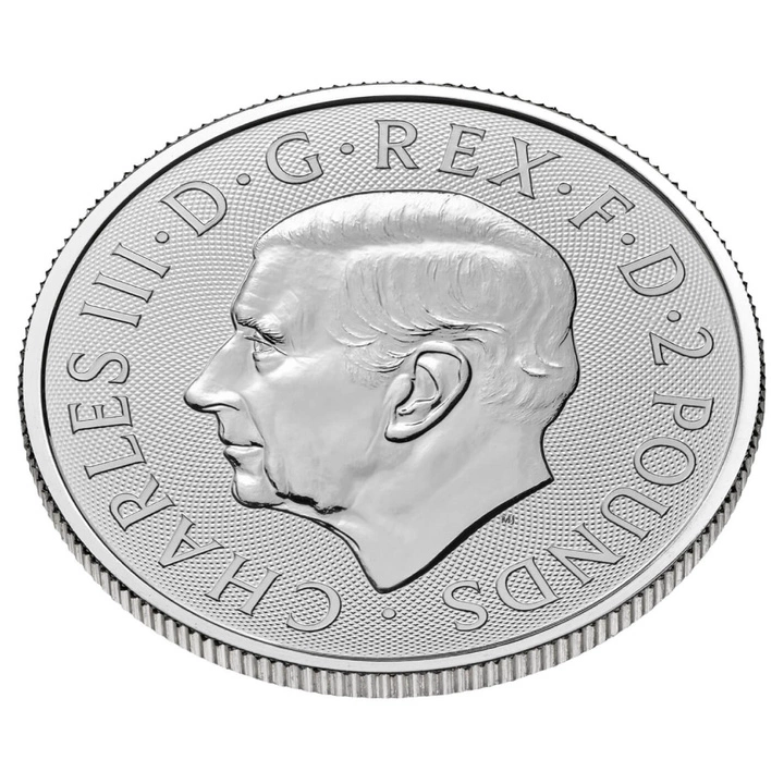 The British Lion 1 uncja Srebra 2025