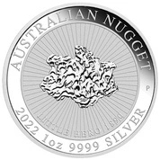 Australian Nugget: Little Hero Nugget 1 uncja Srebra 2022