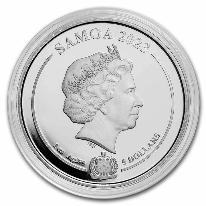 Samoa: DC Comics - Batman 1 uncja Srebra 2023 Proof