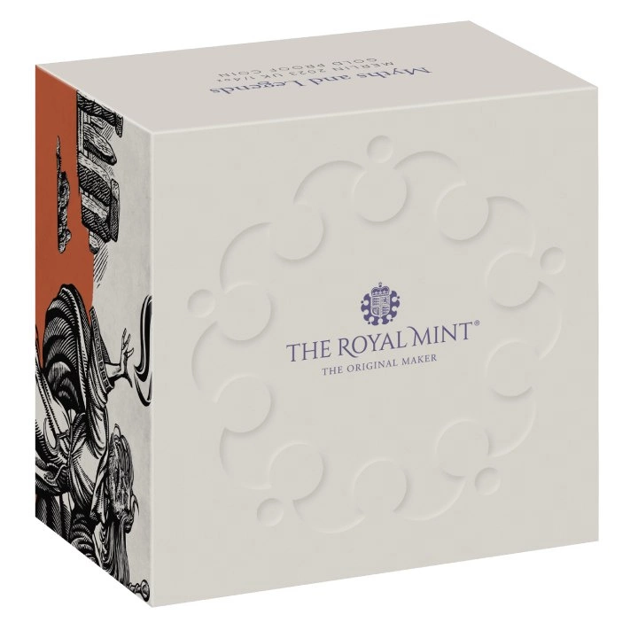 Myths & Legends: Merlin 1/4 uncji Złota 2023 Proof