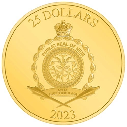 Niue: DC Comics - Superman 85. rocznica komiksu 1/4 uncji Złota 2023 Proof