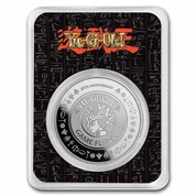 Niue: Yu-Gi-Oh! - 25. rocznica 1 uncja Srebra 2022 Prooflike (Slab)