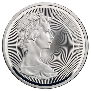 Portraits of Queen Elizabeth II - Arnold Machin Effigy £5 Srebro 2026 Proof