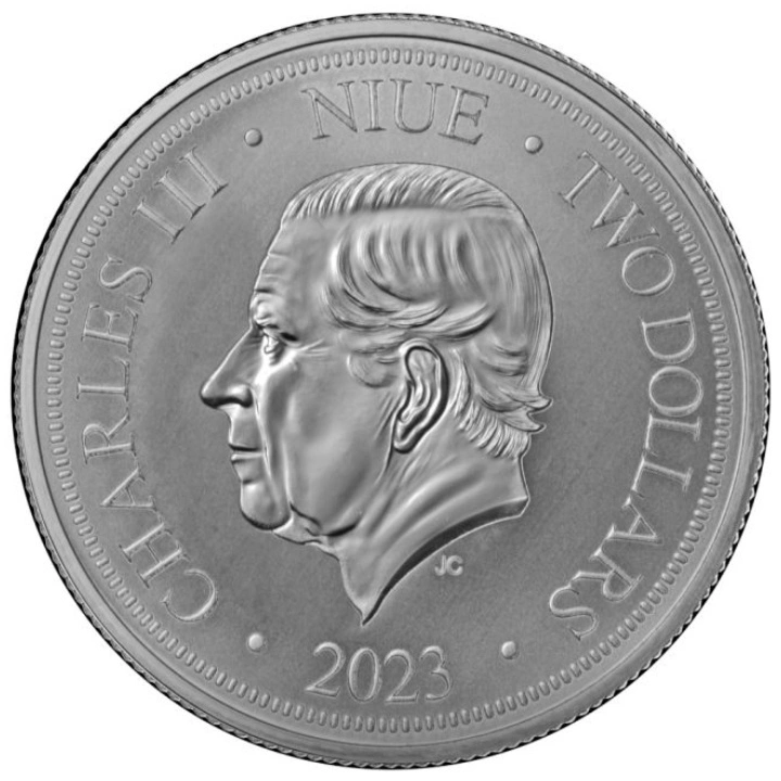 Niue: Phoenix 1 uncja Srebra 2023 Prooflike