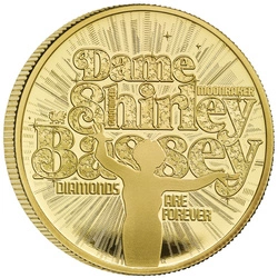 Dame Shirley Bassey 2 uncje Złota 2023 Proof