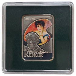 Andora: Pierre-Auguste Renoir kolorowany Srebro 2008 Proof