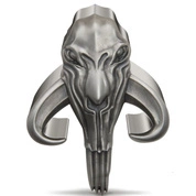 Niue: Star Wars The Mandalorian - Mythosaur 5 uncji Srebra 2023 Antiqued Shaped Coin