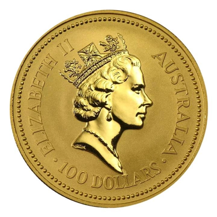 Perth Mint: Australian Nugget 1 uncja Złota 1988