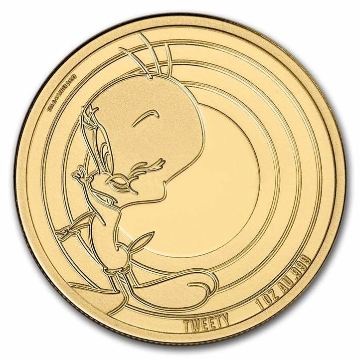 Samoa: Looney Tunes - Tweety 1 uncja Złota 2023