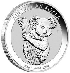 Koala 1 uncja Srebra 2020