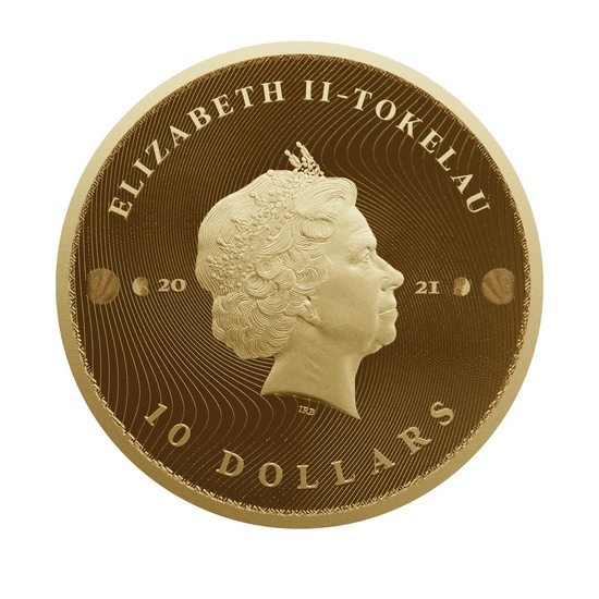 Tokelau: Equilibrium 1/10 uncji Złota 2021 Prooflike