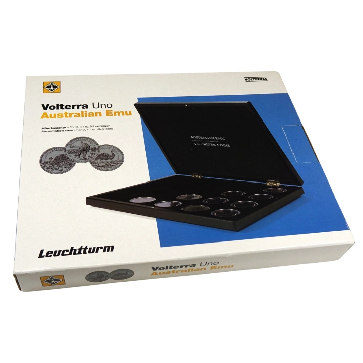 Leuchtturm - Kaseta Australijski Emu 20 x 1 uncja Srebra