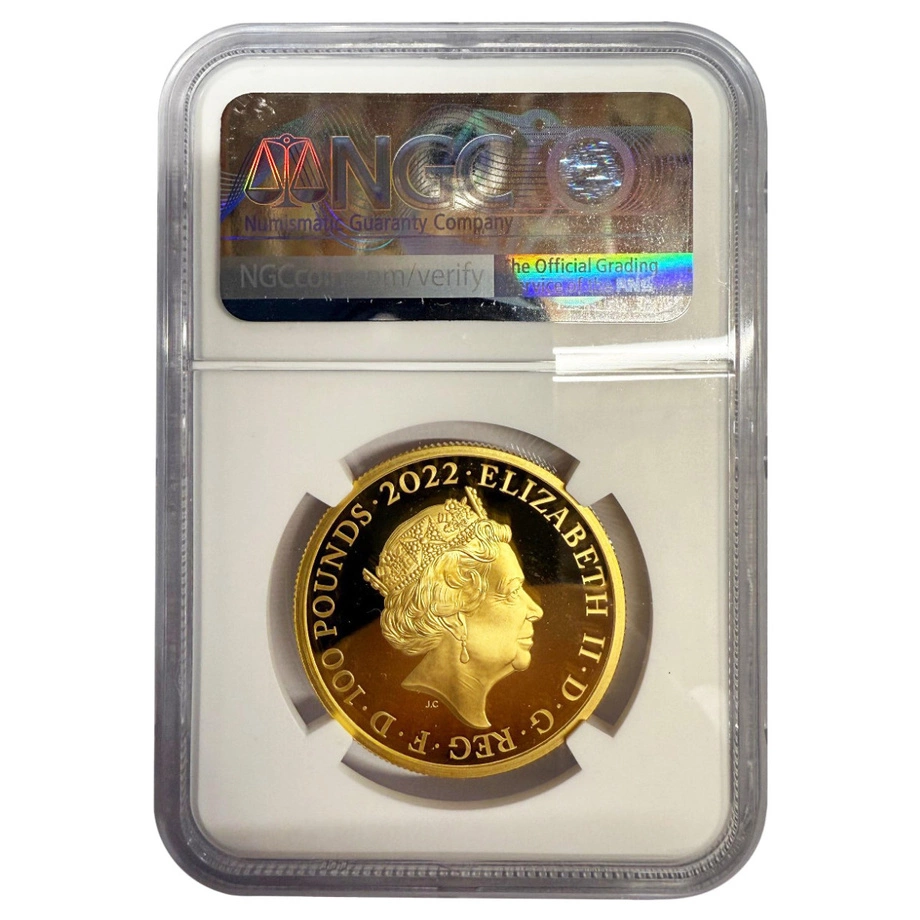 British Monarchs: King Edward VII 1 uncja Złota 2022 Proof