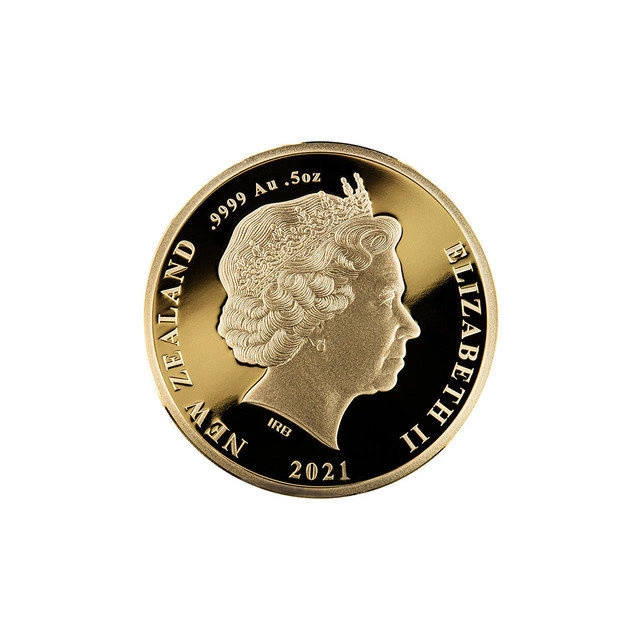 Tangaroa Strażnik Oceanu: Zestaw 2 monet 2 x 1/2 uncji Złota 2021