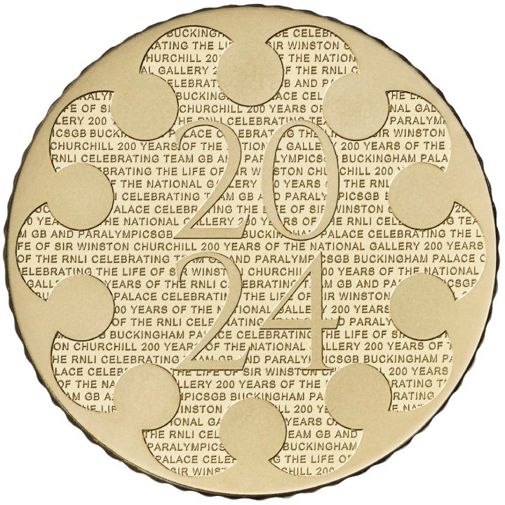 Zestaw 14 monet Premium Wielka Brytania 2024 Proof