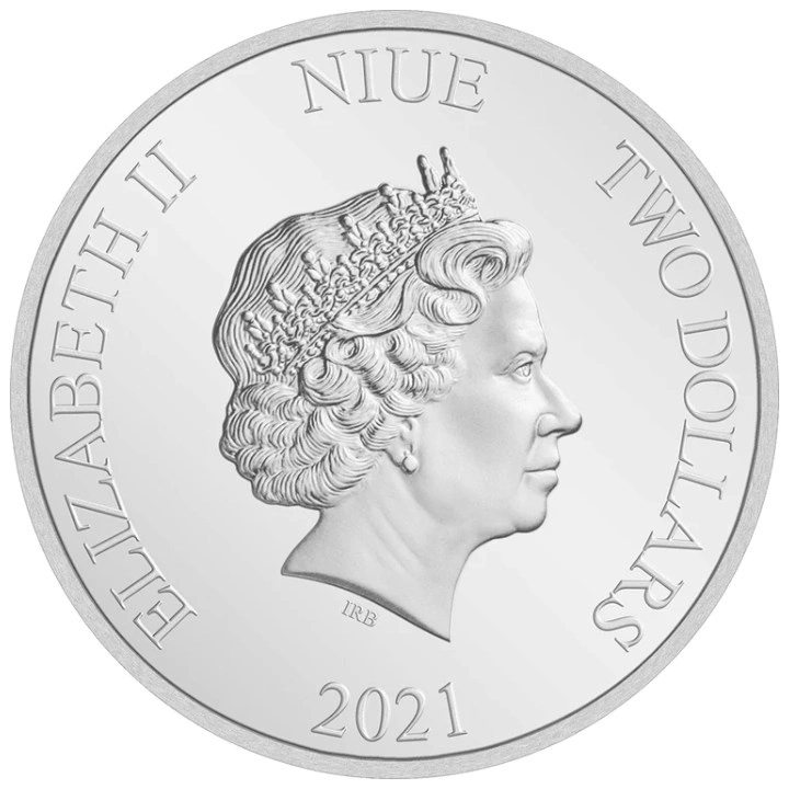 Niue: Star Wars The Mandalorian – The Mandalorian 1 uncja Srebra 2021 Proof