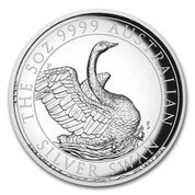 Łabędź 5 uncji Srebra 2020 Proof
