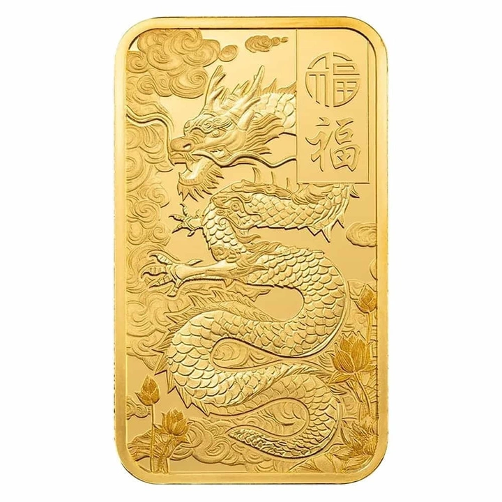 Sztabka Pamp - Dragon 1 uncja Złota